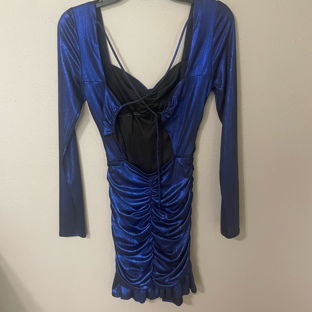 Blue Homecoming/Party Dress - Picture 2 of 2